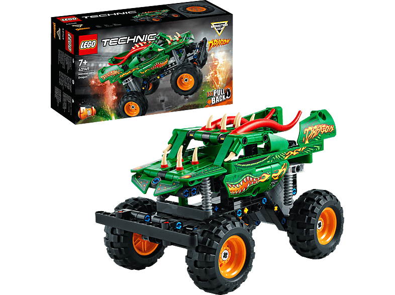 LEGO Technic 42149 Dragon™ Mehrfarbig Jam™ Monster Bausatz