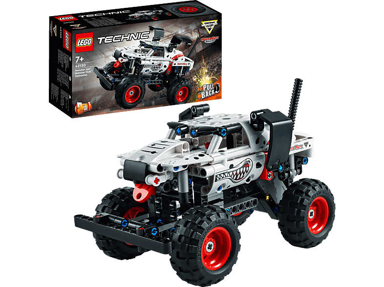 LEGO Technic 42150 Monster Jam™ Mutt™ Mehrfarbig Bausatz, Monster Dalmatian