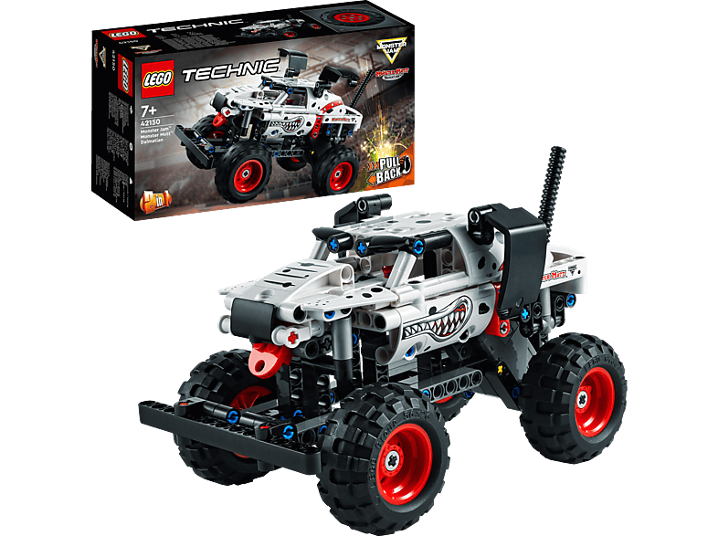 LEGO Technic 42150 Monster Bausatz, Jam™ Dalmatian Monster Mehrfarbig Mutt™