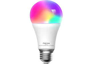 MEROSS Wi-Fi Uzaktan Kontrollü Akıllı Enerji Tasarruflu 810 Lümen RGB LED Ampul