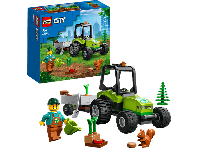 LEGO City 60390 Kleintraktor Bausatz, Mehrfarbig