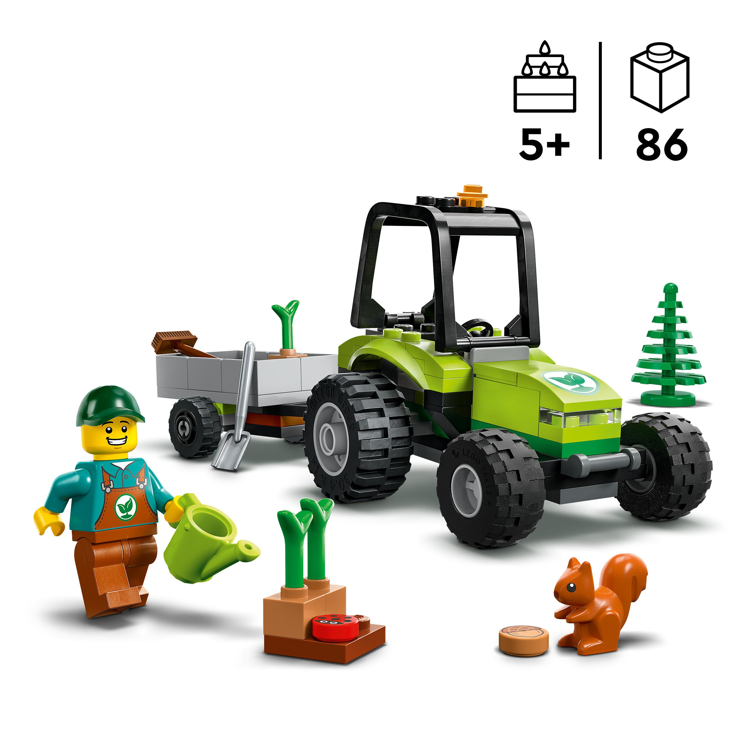 Mehrfarbig Bausatz, Kleintraktor City 60390 LEGO