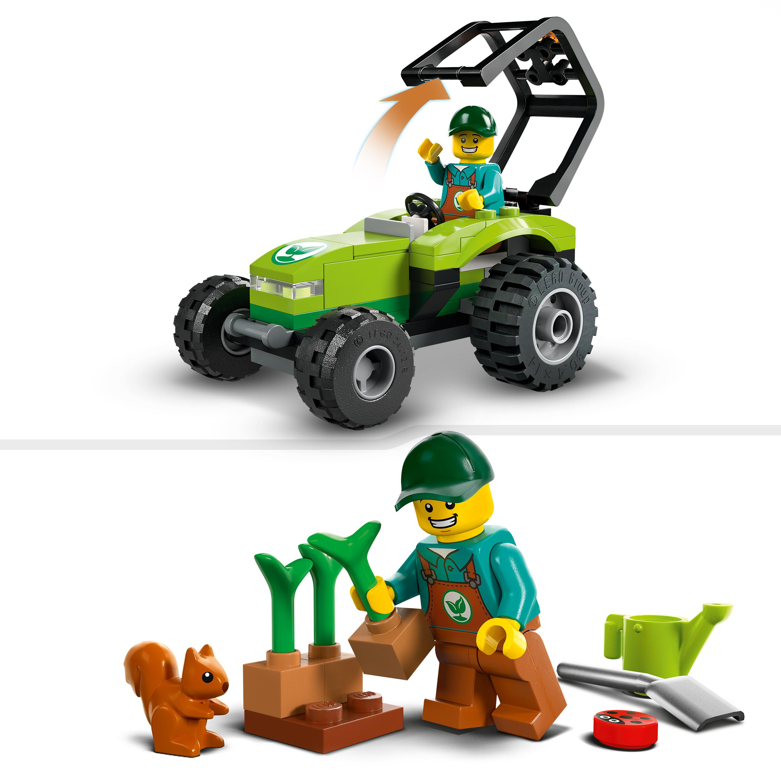 Mehrfarbig Bausatz, Kleintraktor City 60390 LEGO