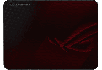 ASUS ROG Scabbard II Medium - Tapis de souris de jeu (Noir/rouge)