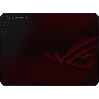 ASUS ROG Scabbard II Medium - Gaming Mauspad (Schwarz/Rot)