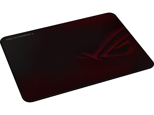 ASUS ROG Scabbard II Medium - Tappetino per mouse gaming (Nero/Rosso)