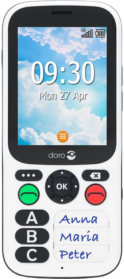 DORO GSM 780X IUP 4G White