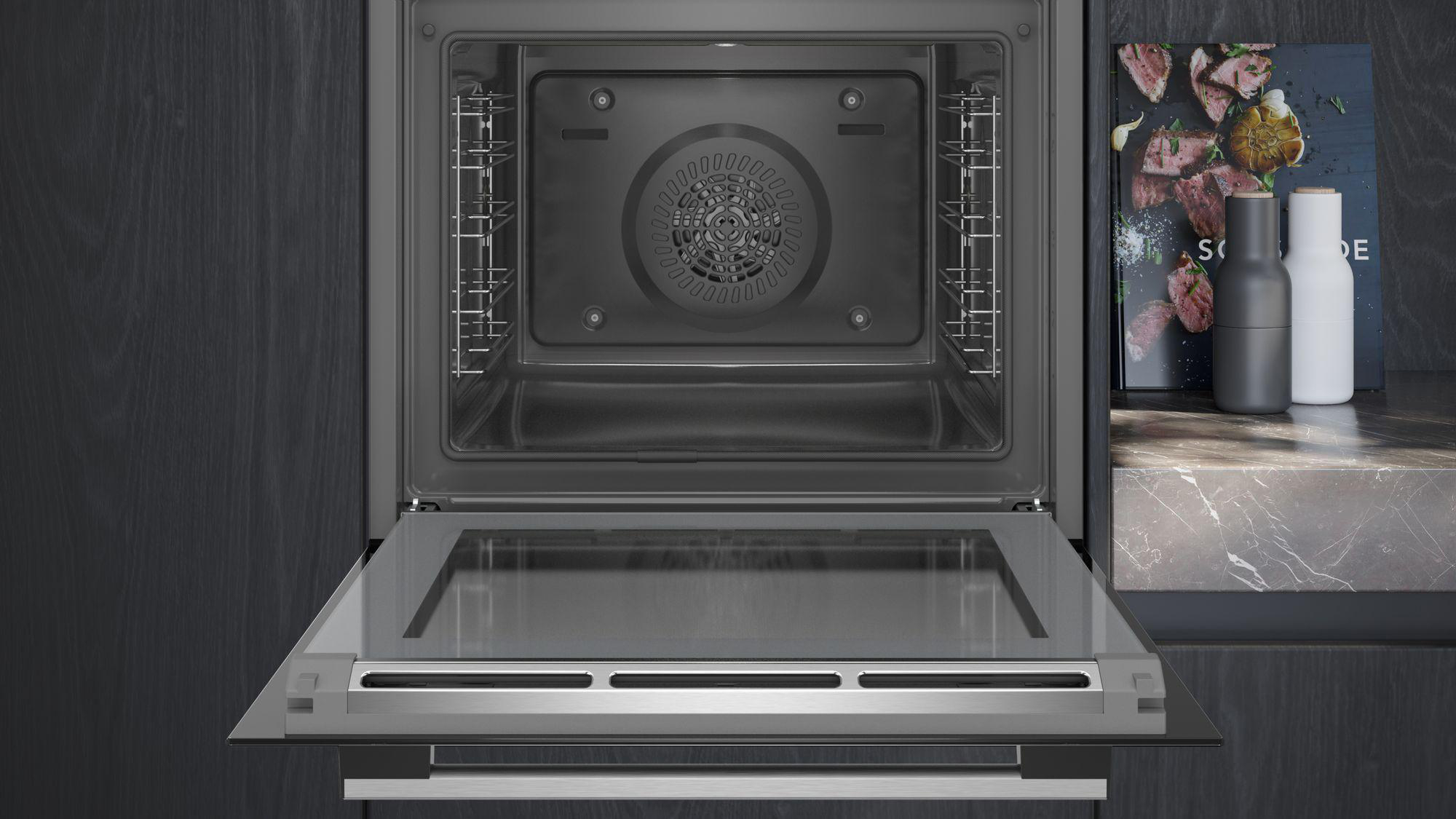 SIEMENS PQ211KA10 iQ300, Einbauherdset (Elektrokochfeld, A, 71 l)