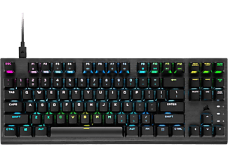 CORSAIR K60 Pro TKL Optisch-Mechanisch RGB Gaming Toetsenbord Zwart
