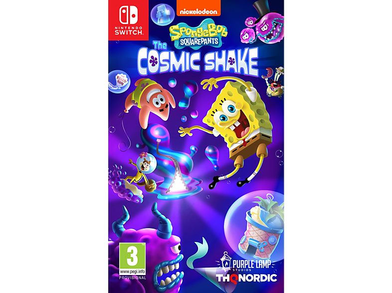 Nintendo Switch Bob Esponja: Cosmic Shake