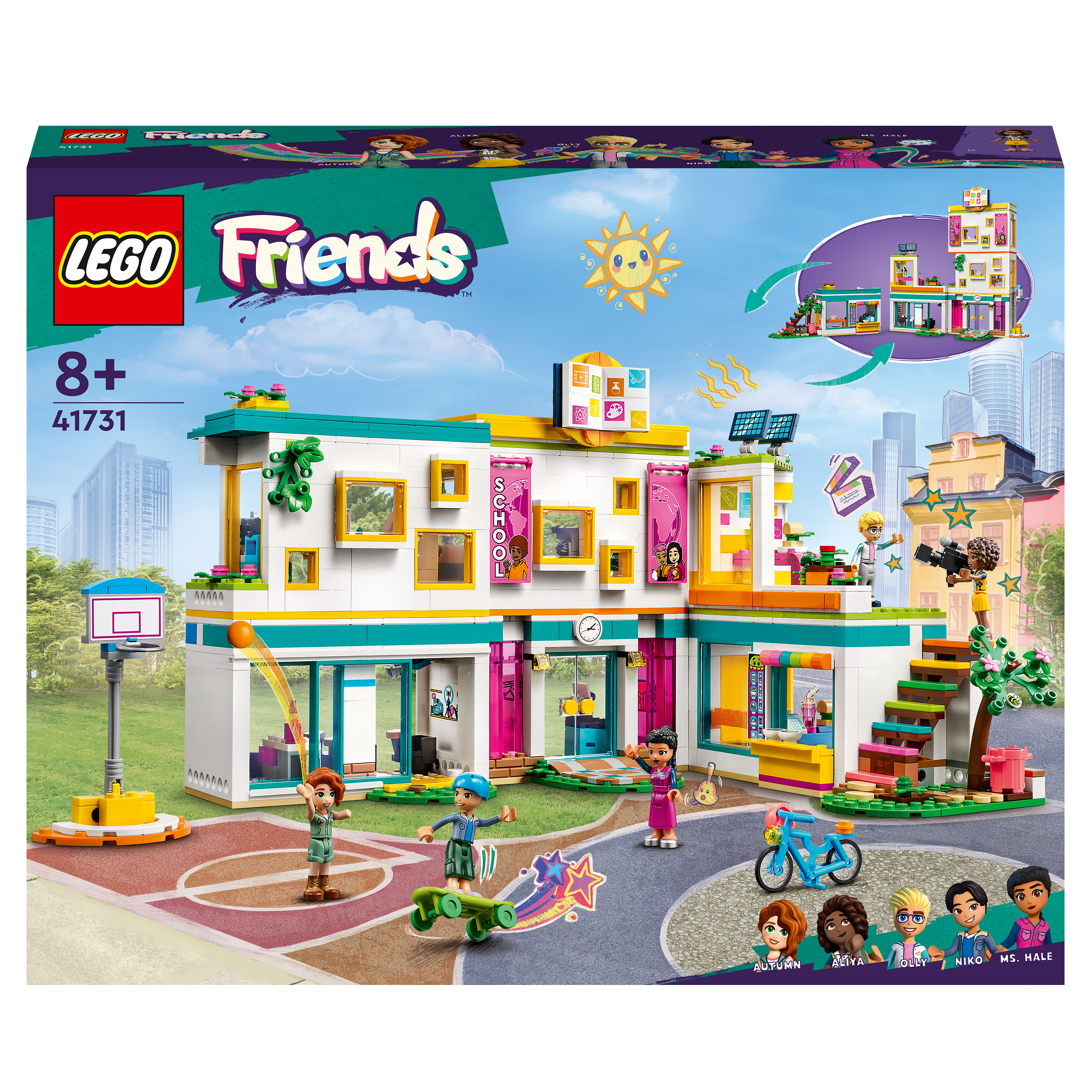 41731 Mehrfarbig Schule Friends Bausatz, Internationale LEGO