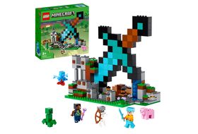 LEGO Minecraft 21240 Das Sumpfabenteuer Bausatz, Mehrfarbig LEGO® Minecraft™