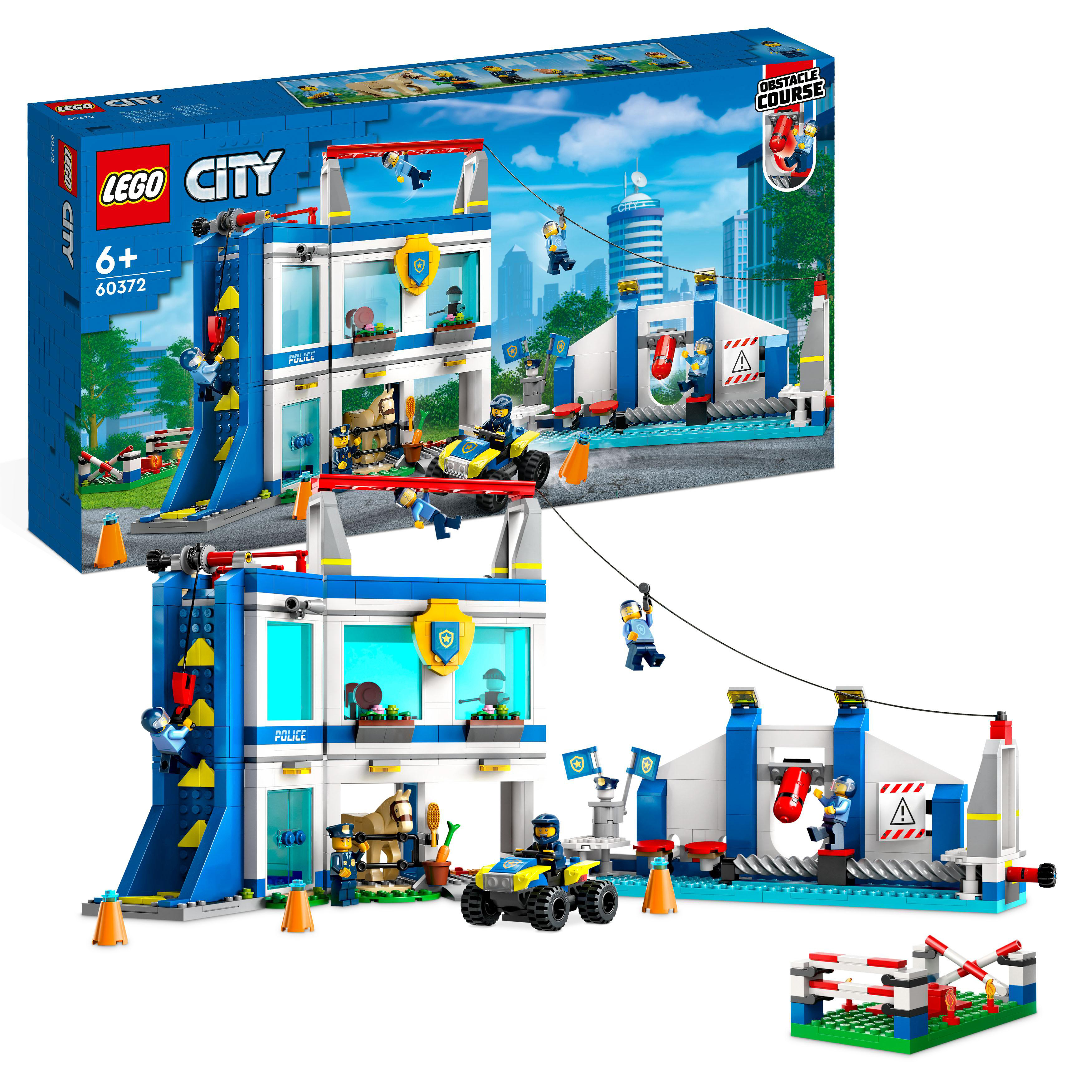 LEGO City 60372 Polizeischule Bausatz, Mehrfarbig