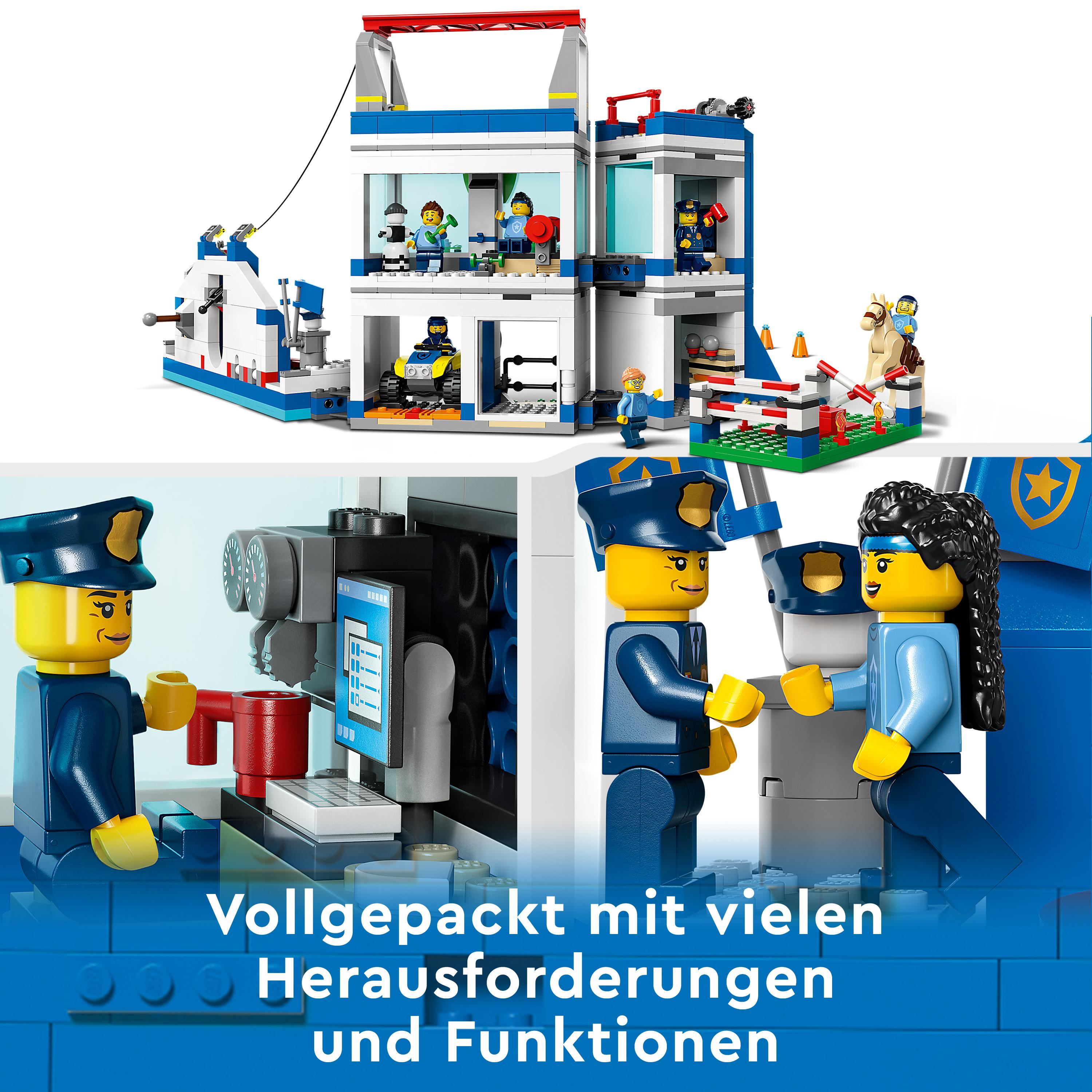 LEGO City 60372 Polizeischule Bausatz, Mehrfarbig