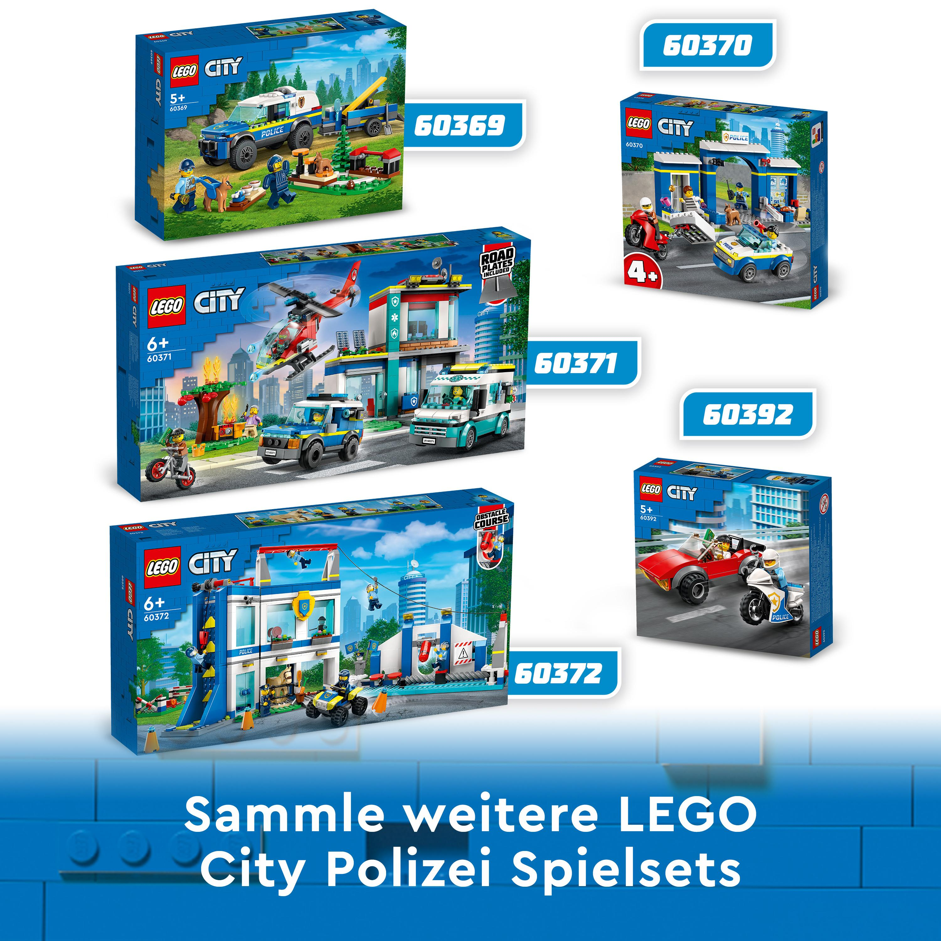 LEGO City 60372 Polizeischule Mehrfarbig Bausatz