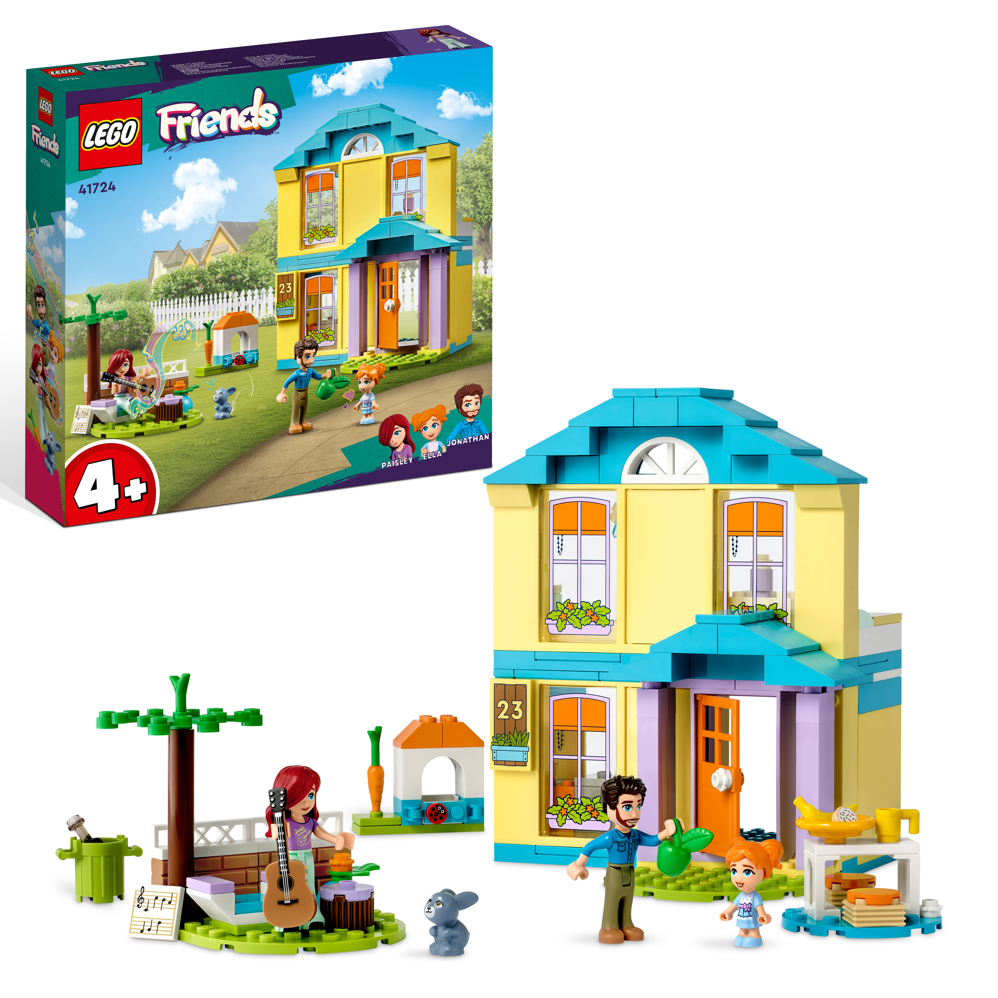 LEGO Friends 41724 Paisleys Haus Mehrfarbig Bausatz