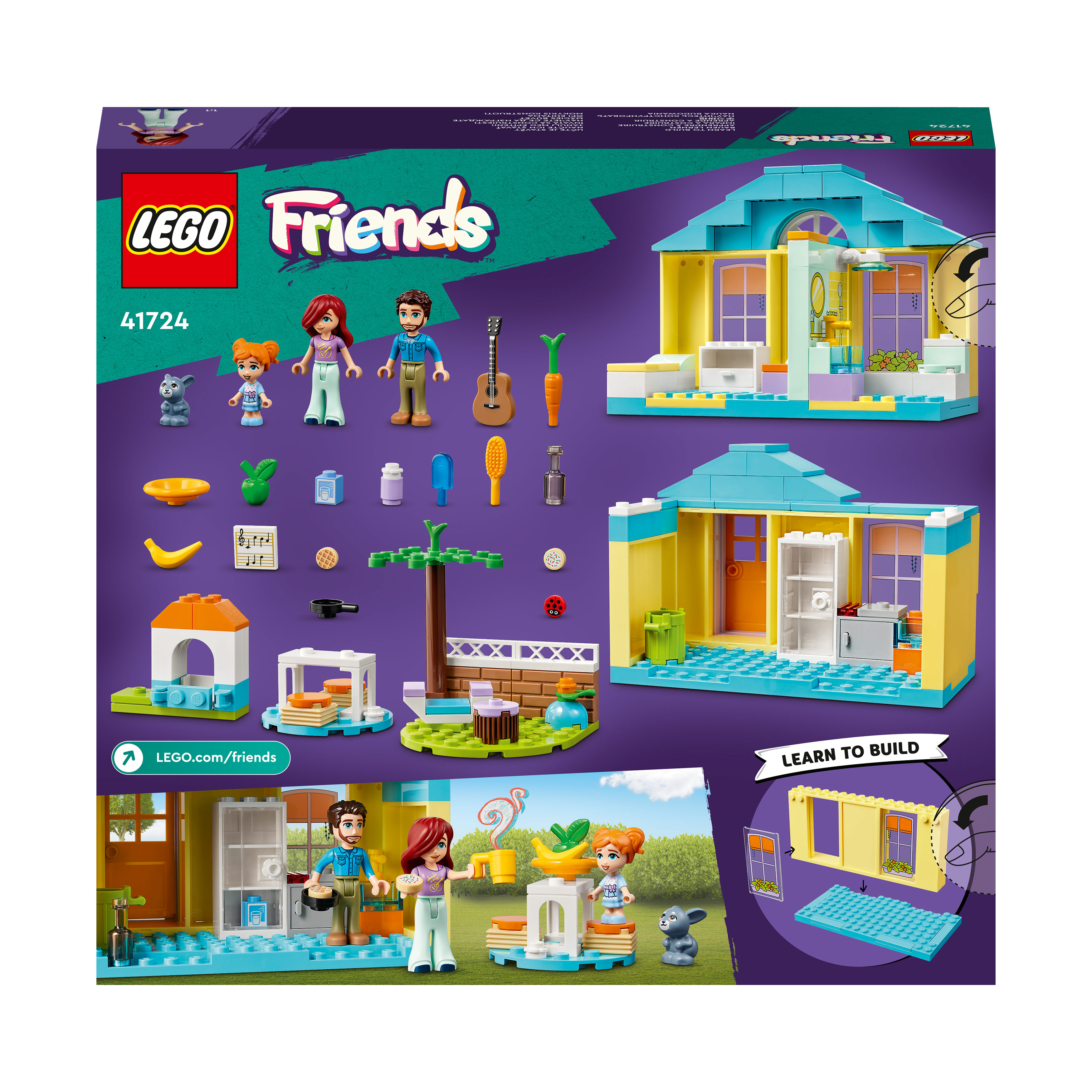 Bausatz, Mehrfarbig Haus LEGO Paisleys 41724 Friends