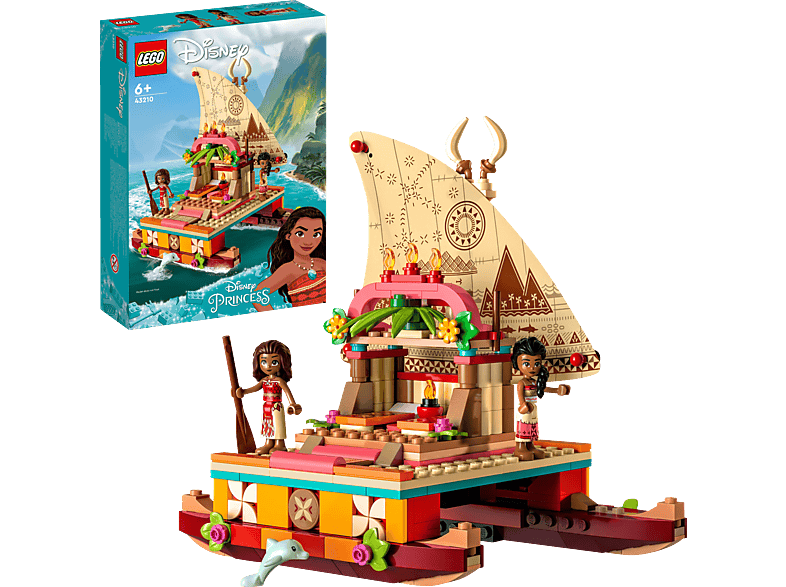 Vaianas Katamaran Bausatz, LEGO 43210 Mehrfarbig Disney