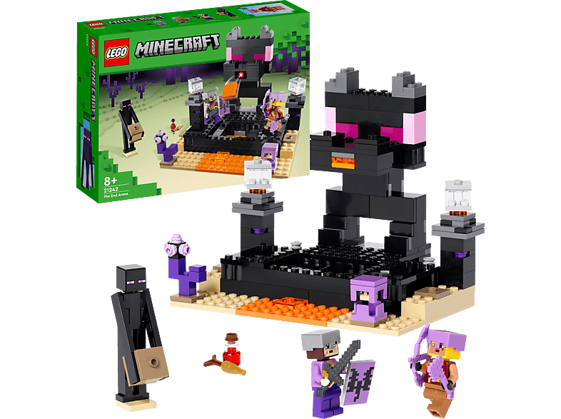 Minecraft Die LEGO Mehrfarbig Bausatz, 21242 End-Arena