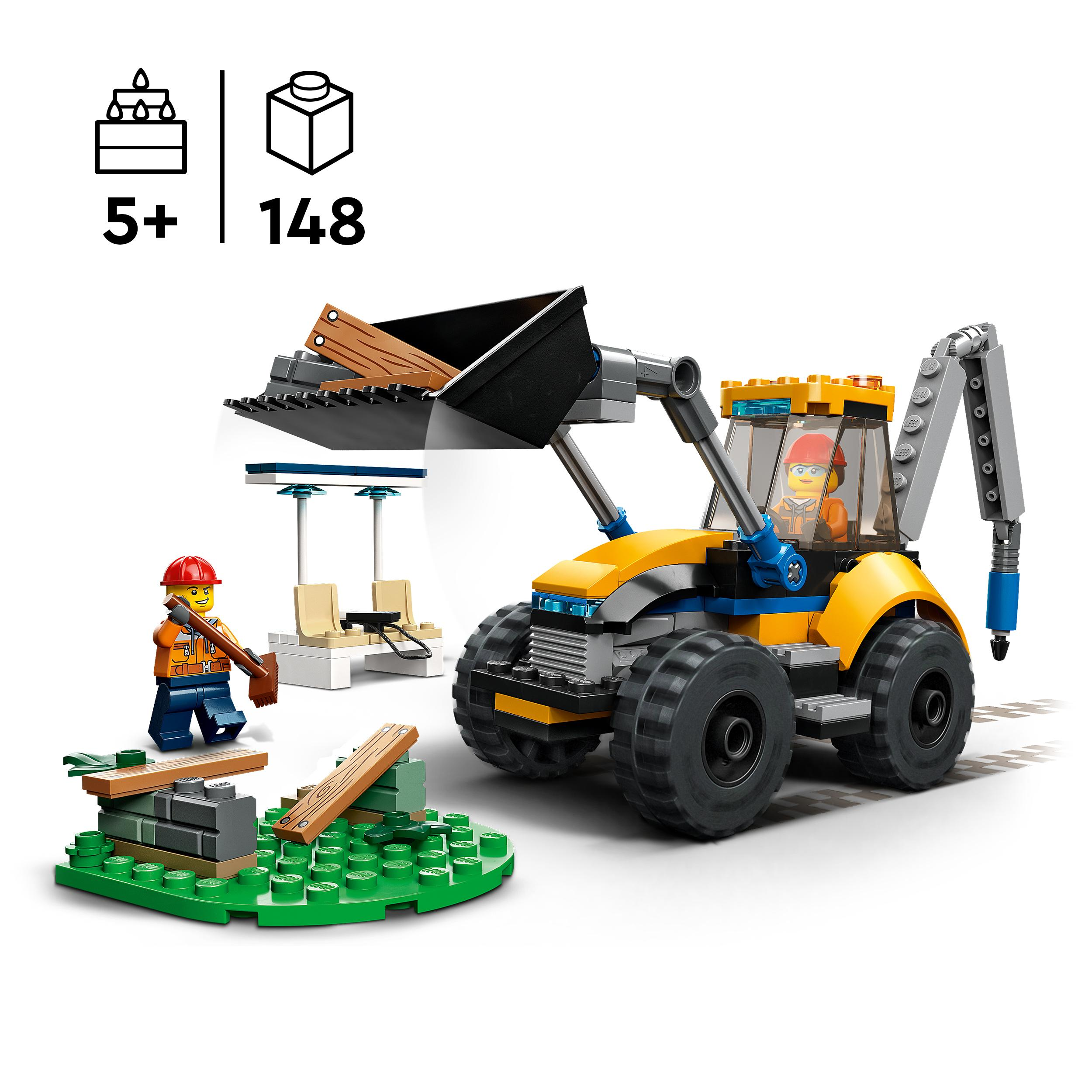 Radlader Bausatz, 60385 Mehrfarbig City LEGO