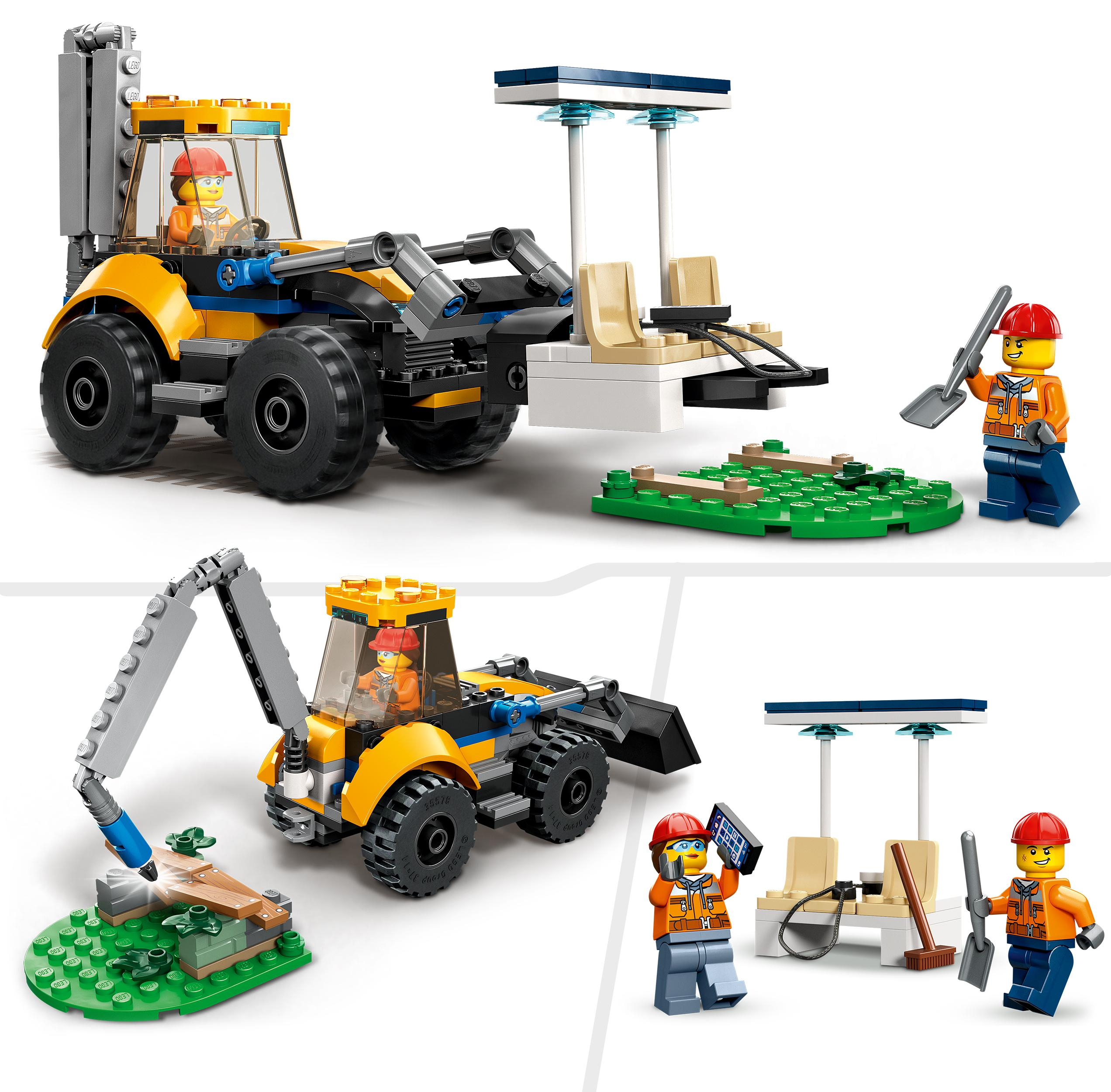 LEGO Bausatz, 60385 City Mehrfarbig Radlader