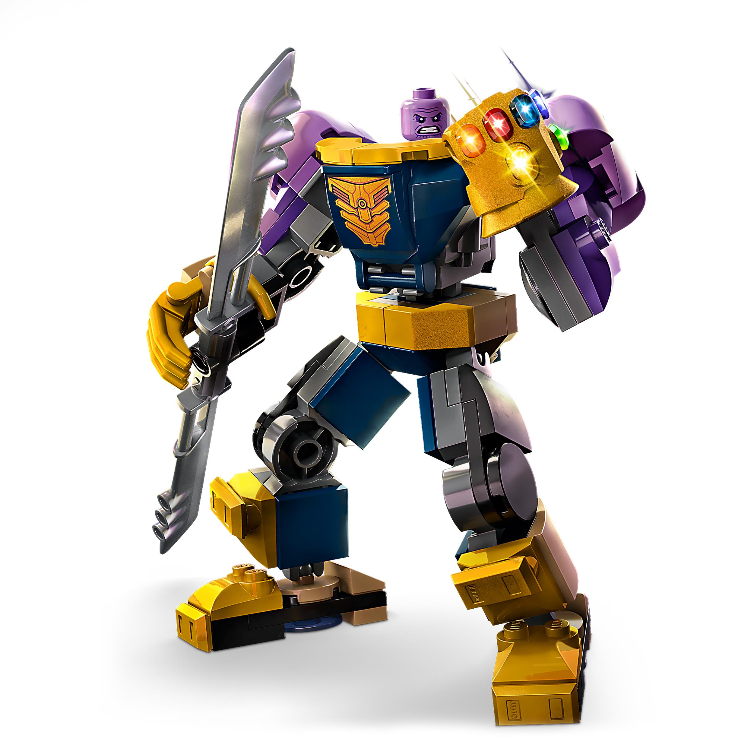 LEGO Marvel 76242 Thanos Mech Bausatz, Mehrfarbig