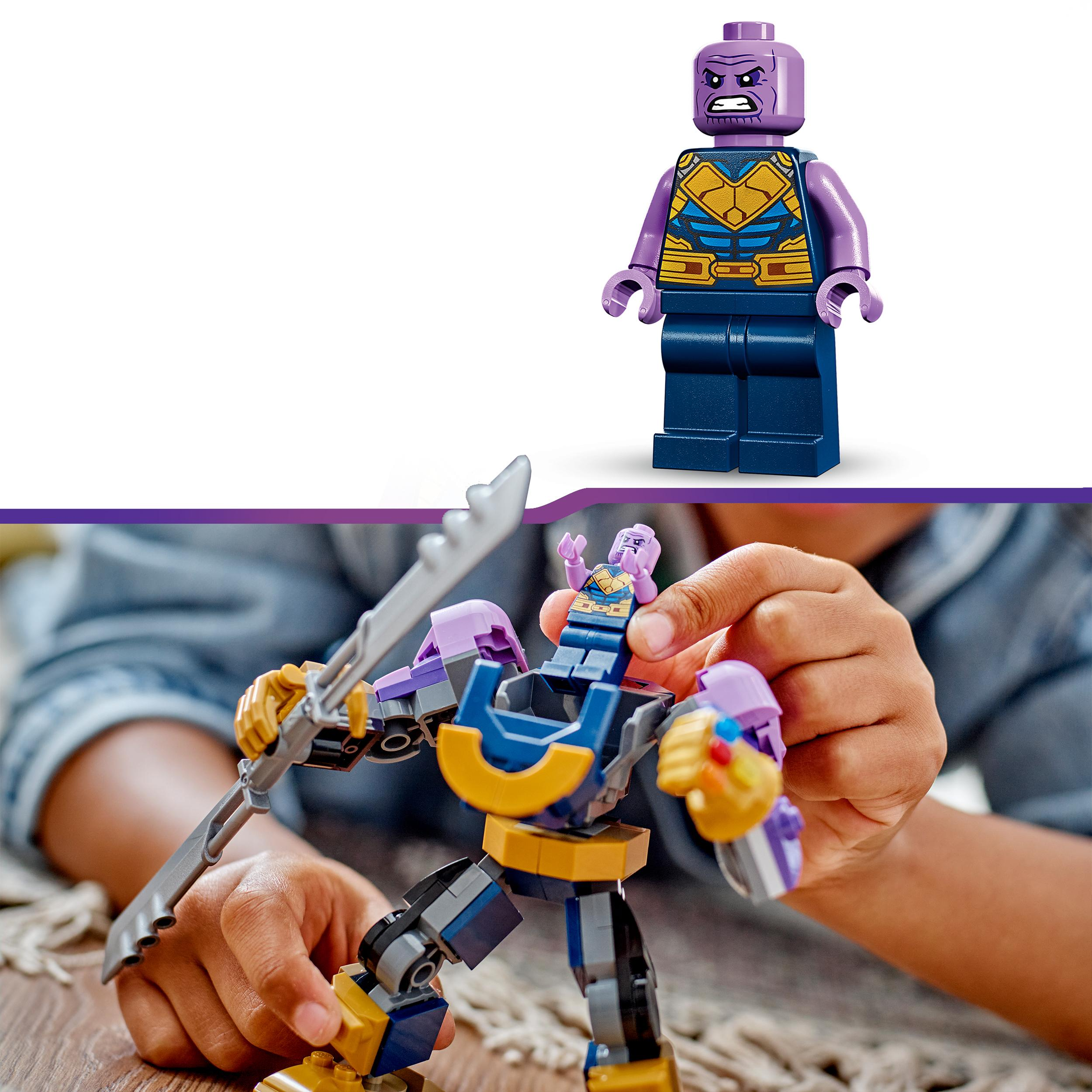 LEGO Marvel 76242 Thanos Mech Bausatz, Mehrfarbig