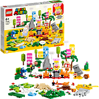 LEGO Super Mario 71418 Kreativbox – Leveldesigner-Set Bausatz, Mehrfarbig