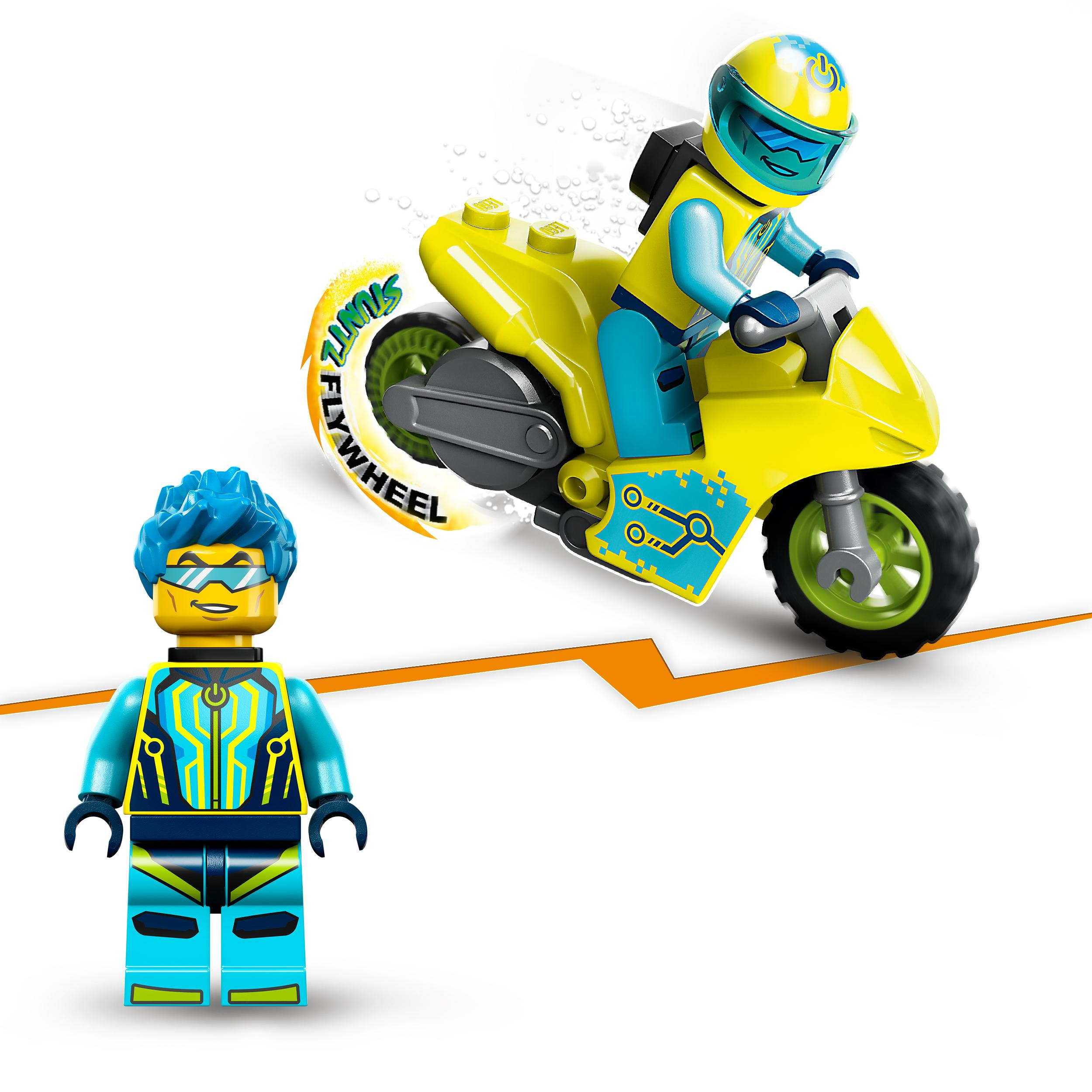 60358 City Bausatz, Cyber-Stuntbike Mehrfarbig LEGO
