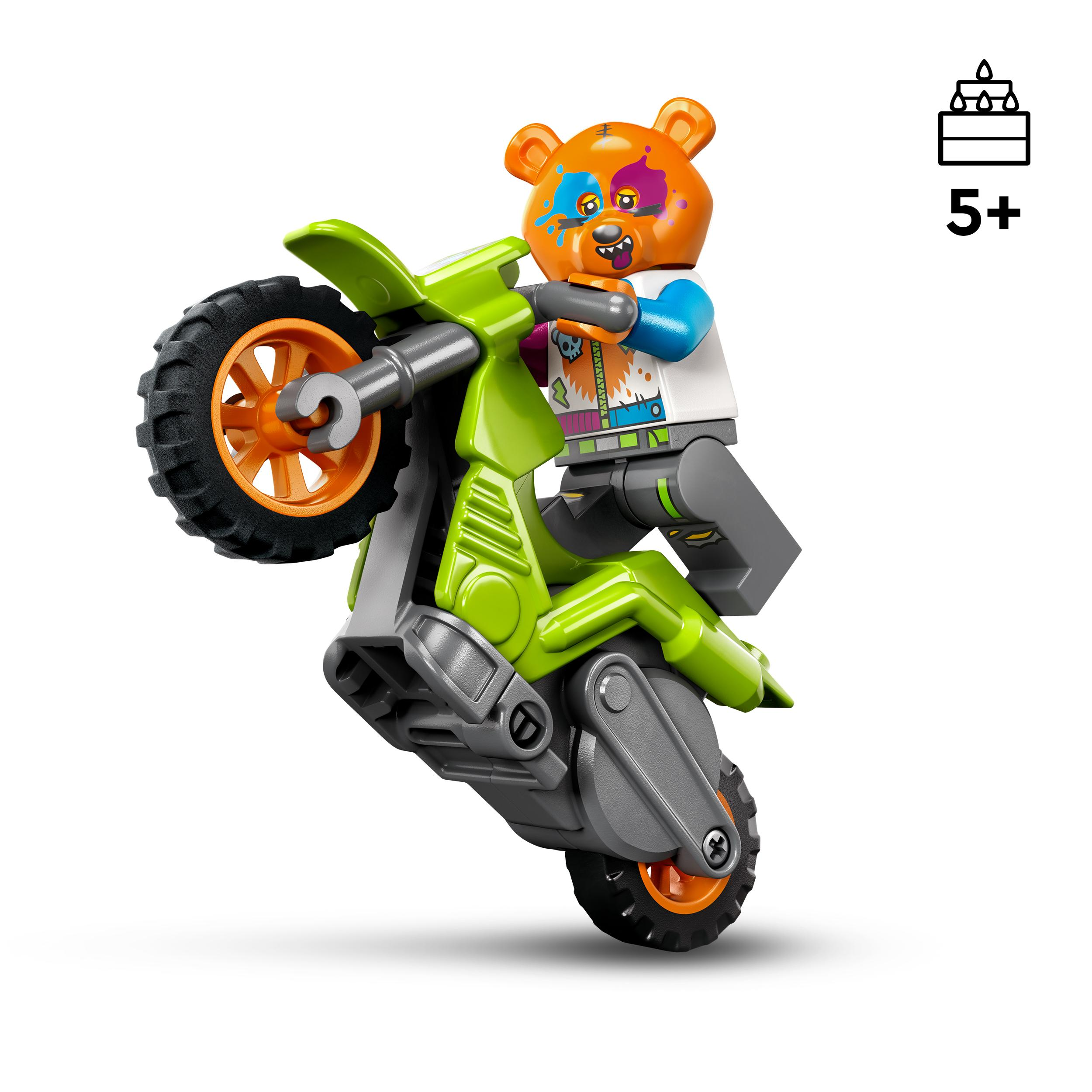 LEGO City 60356 Mehrfarbig Bären-Stuntbike Bausatz