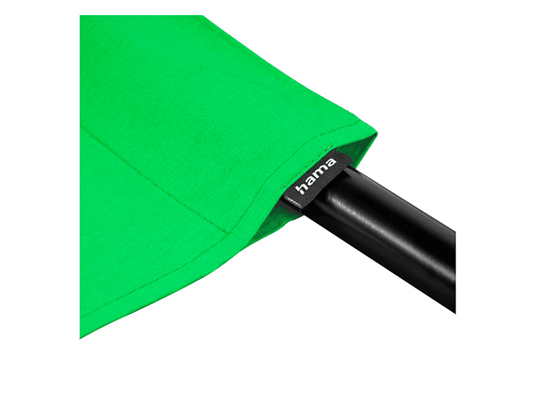 Hama Greenscreen Hintergrund, Stoff, 2.95 x 6 m, Grün — Foto 2 von 4