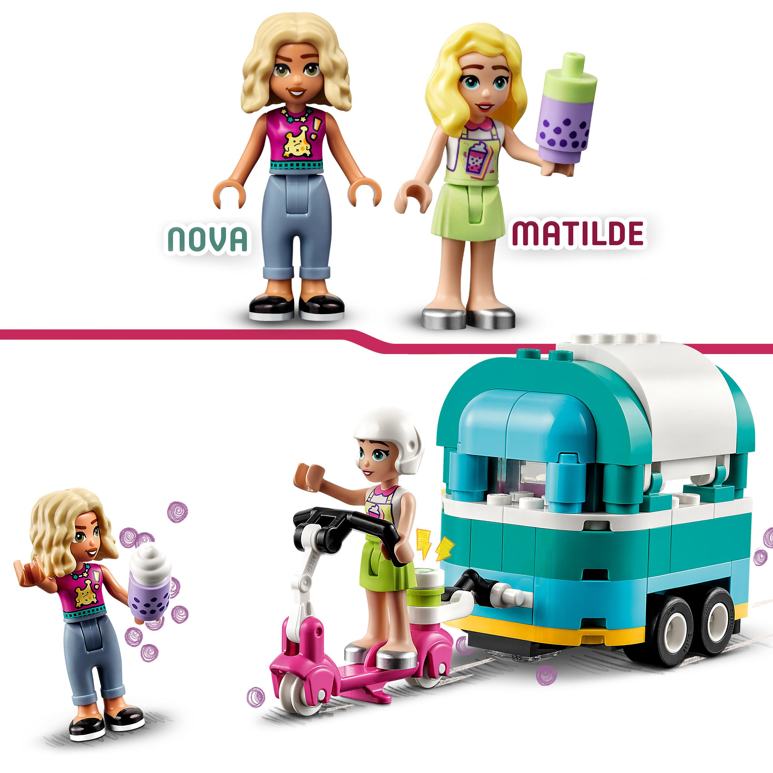 LEGO Friends 41733 Bubble-Tea-Mobil Mehrfarbig Bausatz