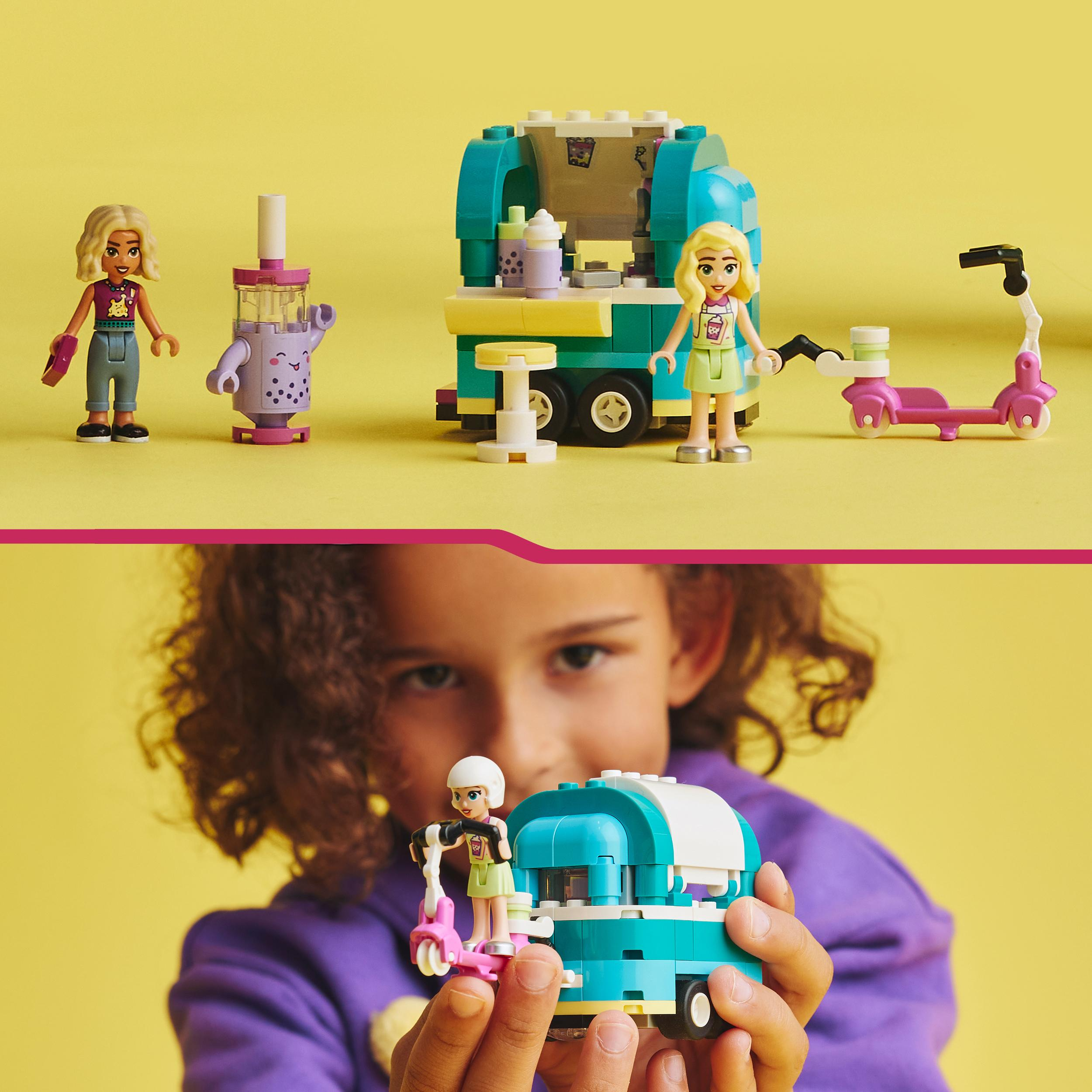 Mehrfarbig 41733 Friends Bausatz, LEGO Bubble-Tea-Mobil
