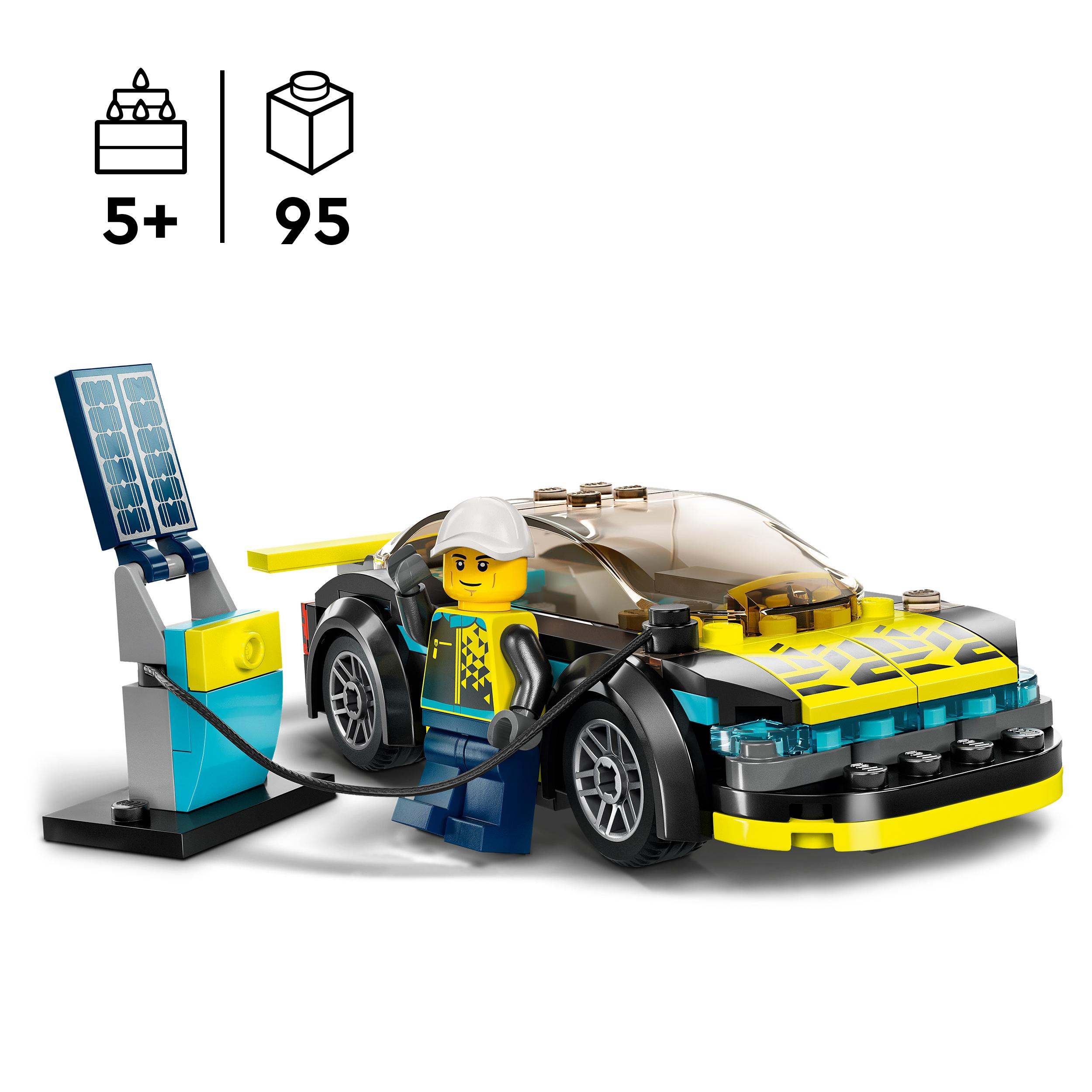 LEGO City Mehrfarbig 60383 Elektro-Sportwagen Bausatz
