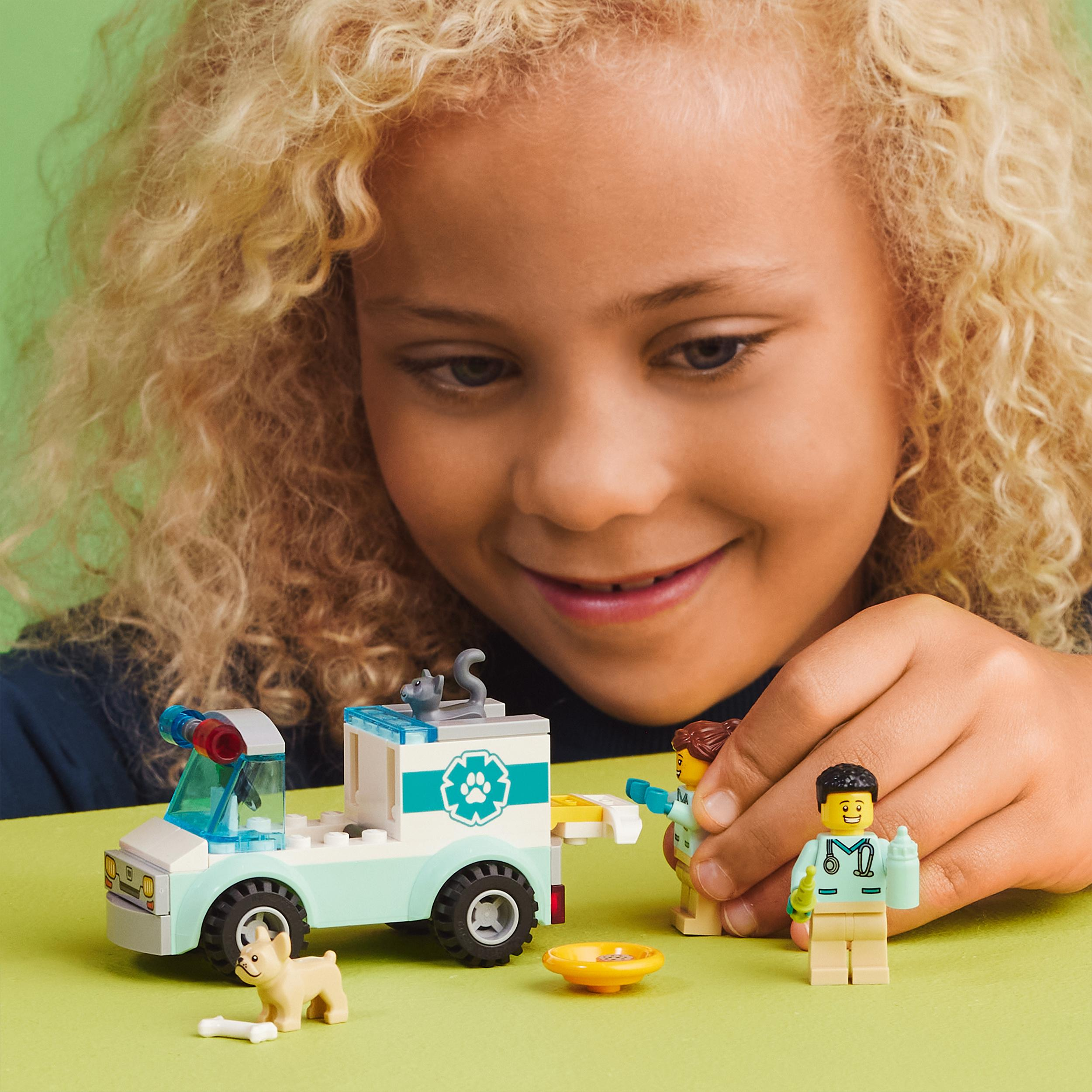 Tierrettungswagen 60382 LEGO Bausatz, City Mehrfarbig