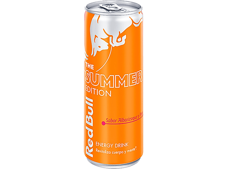Bebida energizante - Red Bull RB Summer Edition, Albaricoque y fresa