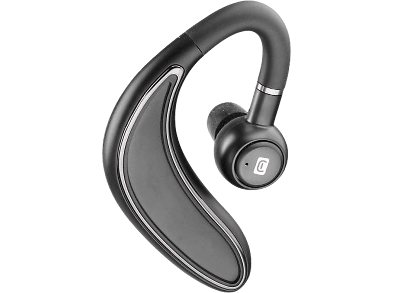 Auricular inalámbrico  CellularLine BTBOLDK, Bluetooth, Gancho de oreja,  Monoaural, 24h de autonomía, Negro