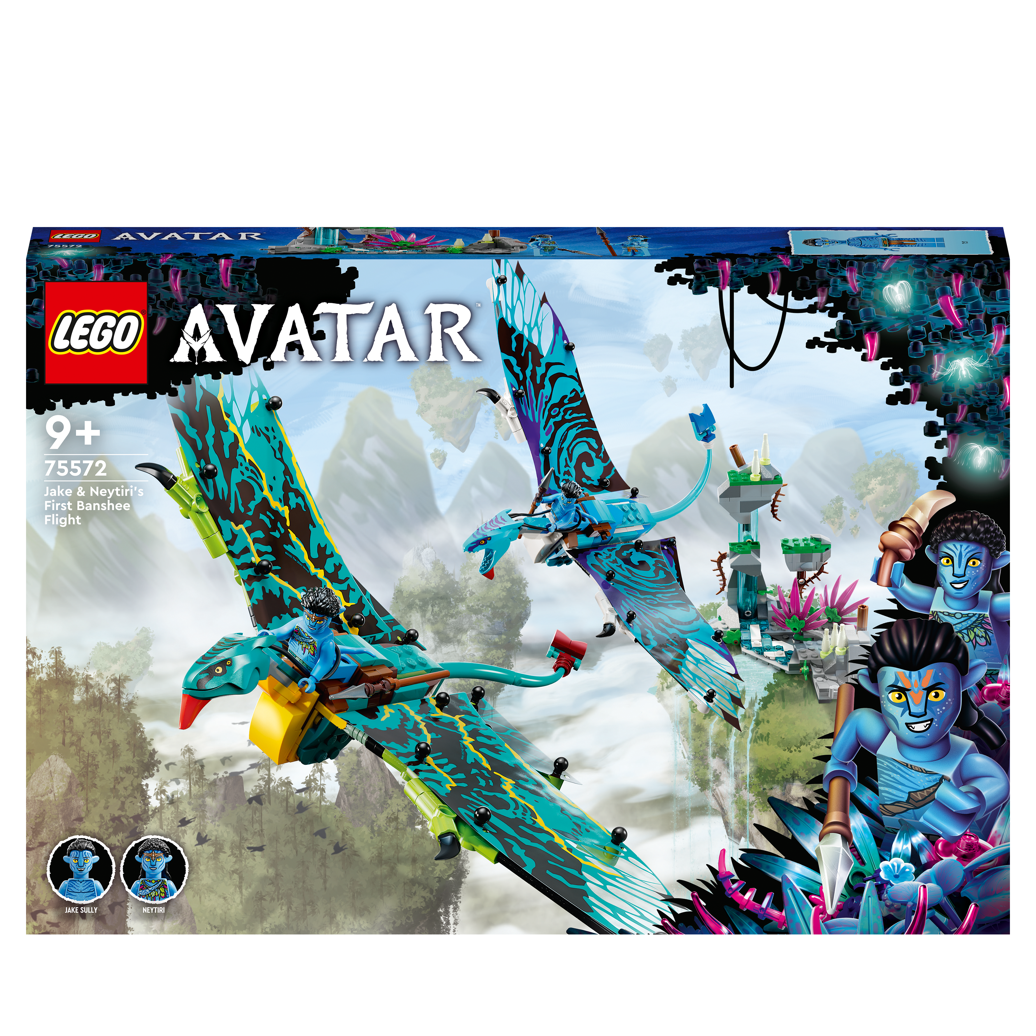 LEGO 75572 Jake & Neytiri's First Banshee Flight Bausatz, Mehrfarbig