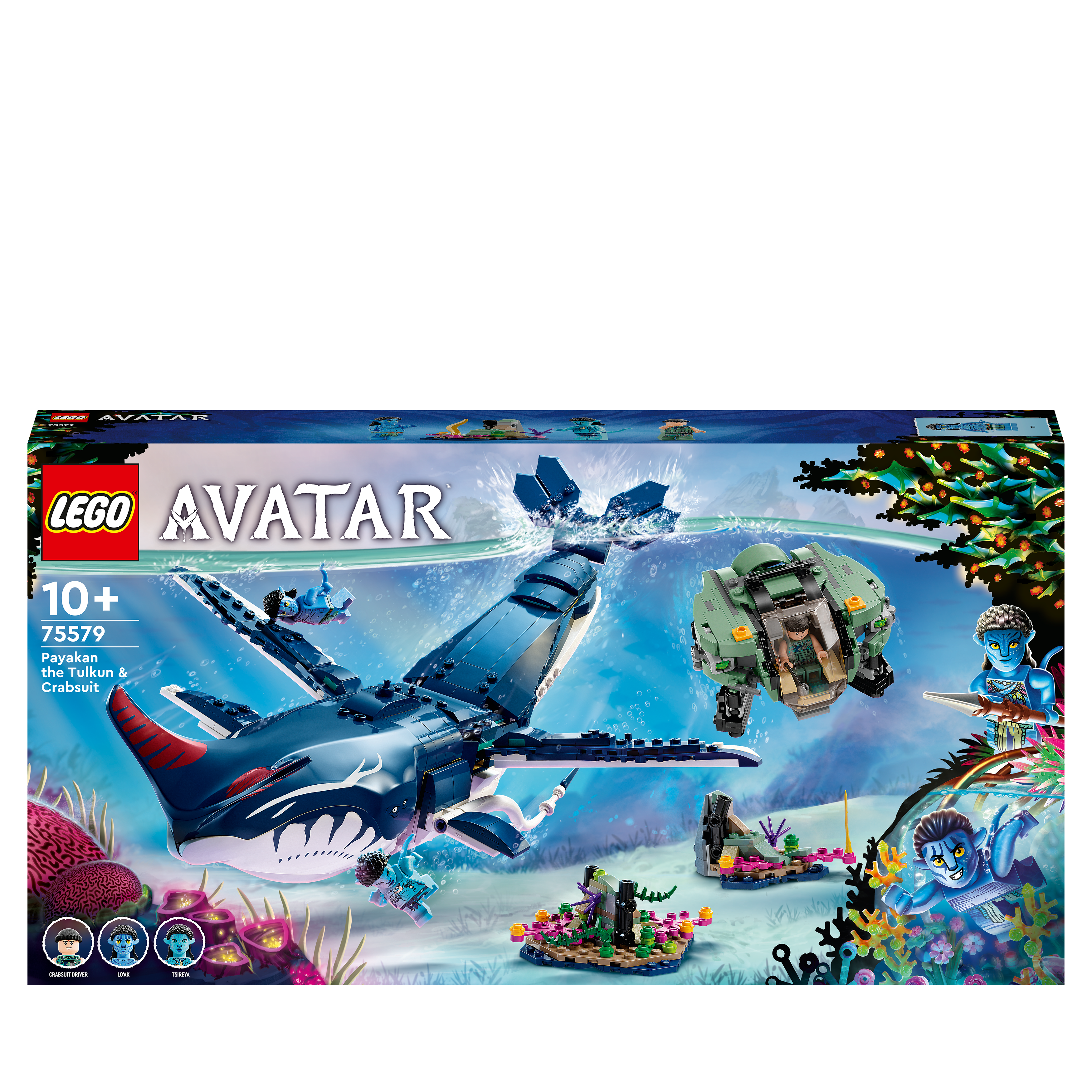 LEGO Avatar 75579 Payakan der Tulkun und Krabbenanzug Bausatz, Mehrfarbig