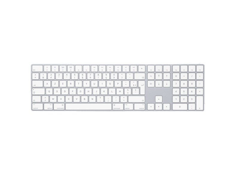 Apple Magic Keyboard Met Numeriek Toetsenblok Azerty Fr (mq052f/a)