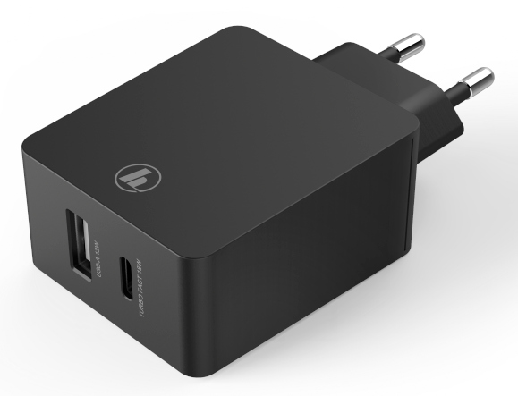 HAMA Oplader USB-A / USB-C PD/QC 30 W Zwart (210520)