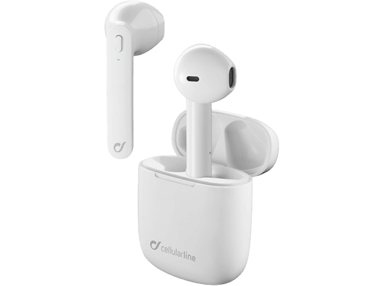 Cellular line aries white best sale bluetooth headset