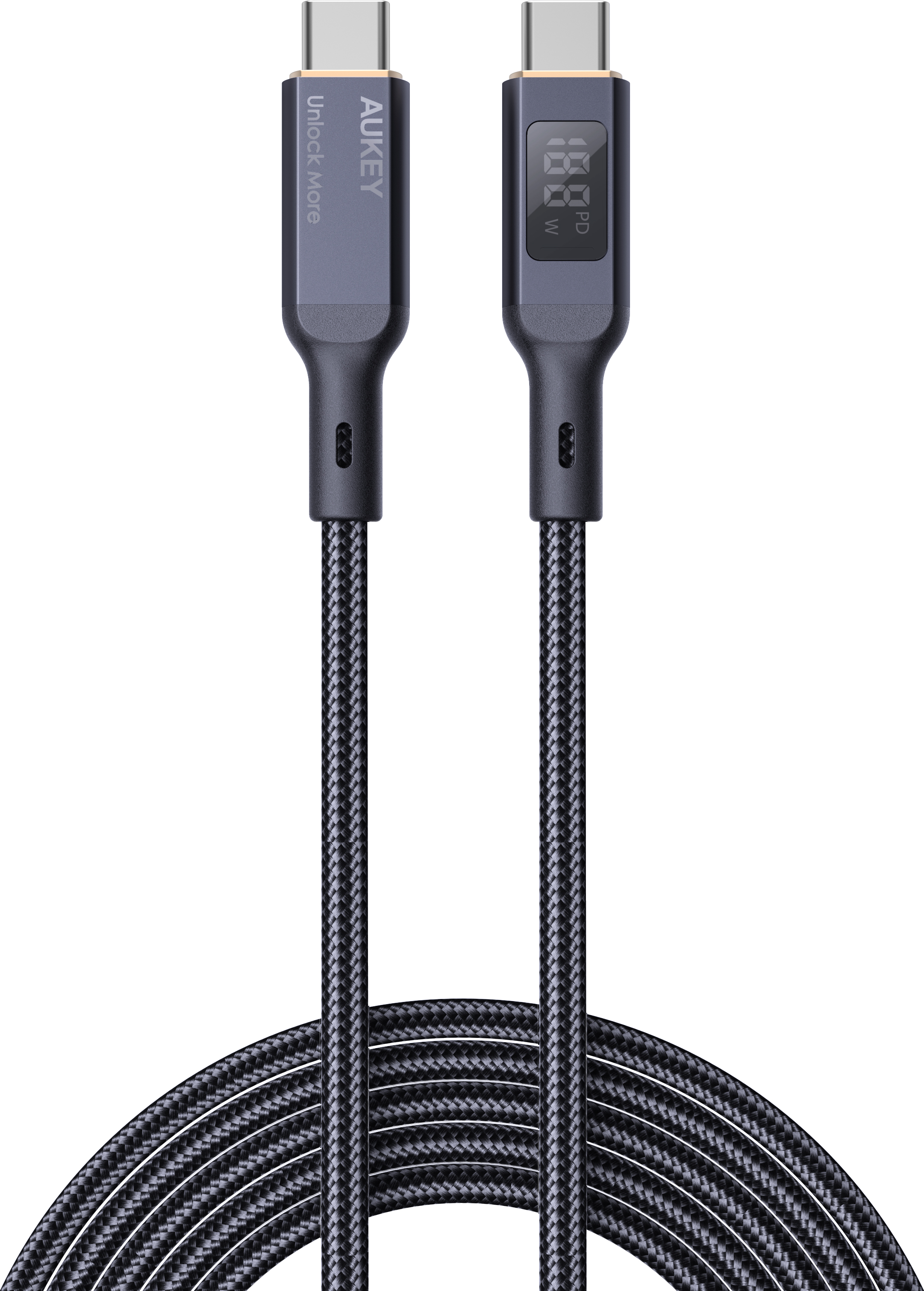 AUKEY CB-MCC102 - Câble USB-C (Noir)