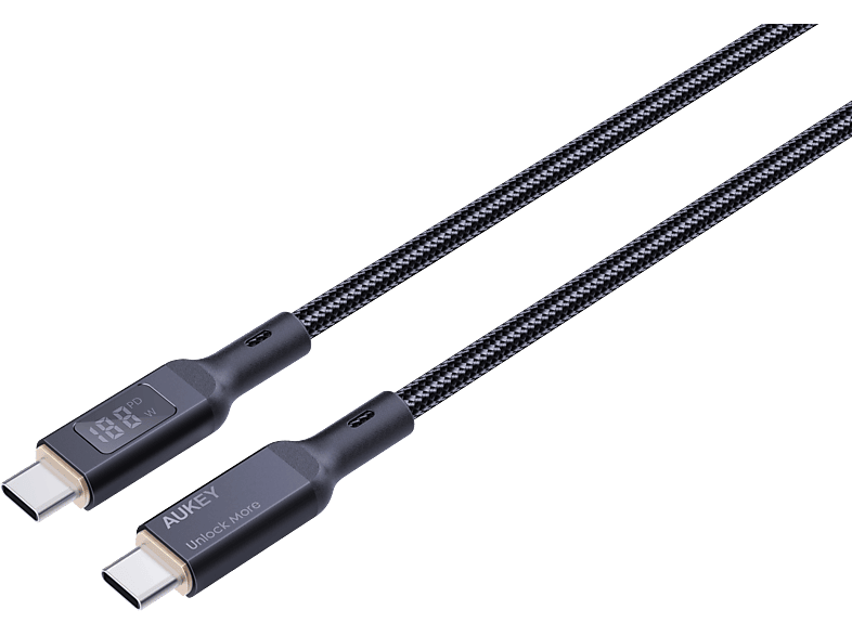 AUKEY CB-MCC101 - USB-C Kabel (Schwarz)