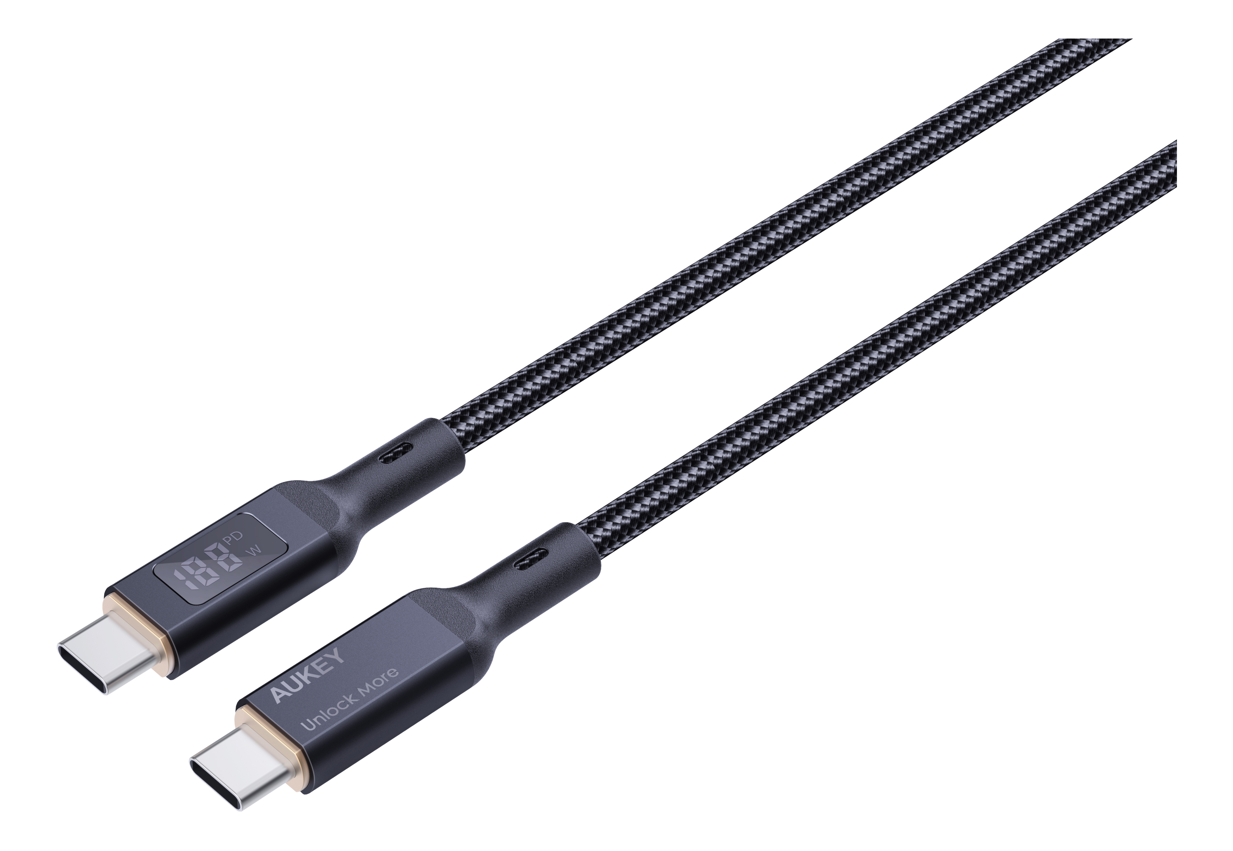 AUKEY CB-MCC101 - USB-C Kabel (Schwarz)