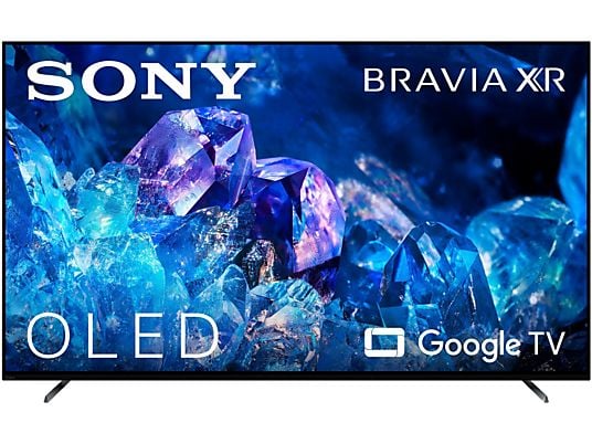 TV OLED 55" - Sony BRAVIA XR 55A80K, 4K HDR 120, HDMI 2.1 Perfecto para PS5, Google TV (Smart TV), Dolby Atmos-Vision, IA, Chromecast, Bravia core