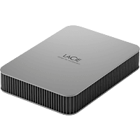 MediaMarkt LACIE MOBILE DRIVE 4TB. MOON SILVER aanbieding