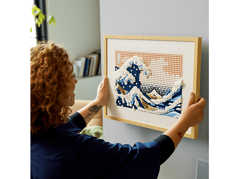 LEGO Art 31208 Hokusai – Große Welle Bausatz, Mehrfarbig
