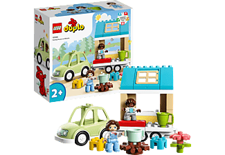 LEGO DUPLO Town 10986 Zuhause auf Rädern Bausatz, Mehrfarbig