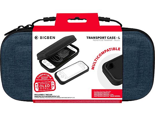 BIG BEN Transport Case - L - Hartschalen-Transporttasche (Dunkelgrau)